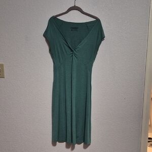 Patagonia Heathered Teal Midi Dress